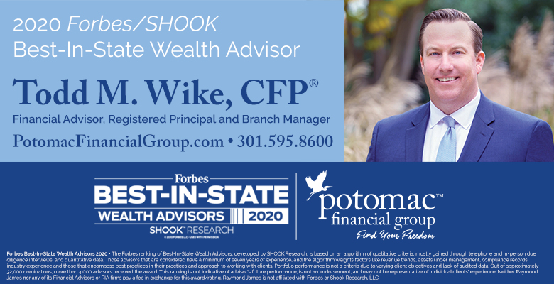 Potomac Financial Group’s Todd Wike Named to Forbes’ List of Top Wealth Advisors