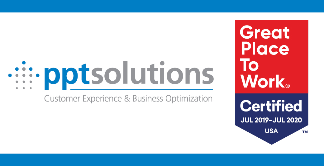 PPT Solutions Recognized as a Great Place to Work for a Second Consecutive Year