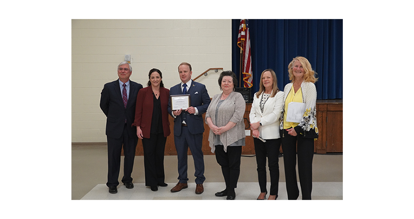 Jack W. Kennedy III Receives Award of Appreciation From the Mount Laurel Schools’ Board of Education